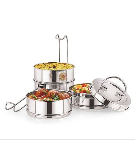 sai home appliances stainless steel lunch box|Buy Sai Foody Lunch Box Online at Low Prices in India .